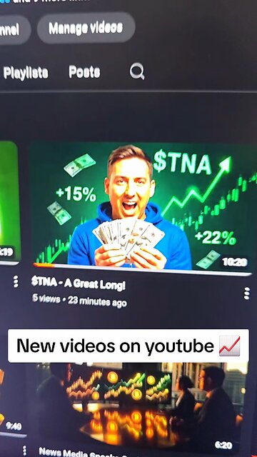 $ALK AND $TNA on youtube 📈
