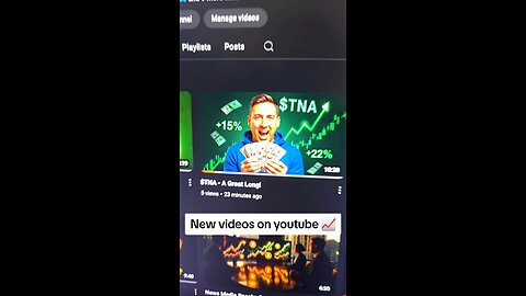 $ALK AND $TNA on youtube 📈