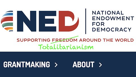 The Regime Votes More Funding For the NED