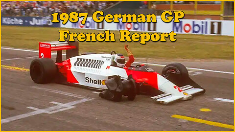 1987 German GP - French Report