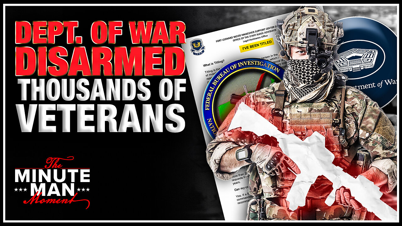 Veterans With No Criminal Record Are Being Disarmed By the Government