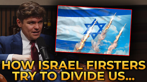 Nick Fuentes REVEALS How Israel-First Zionists DIVIDE Americans Against Each Other