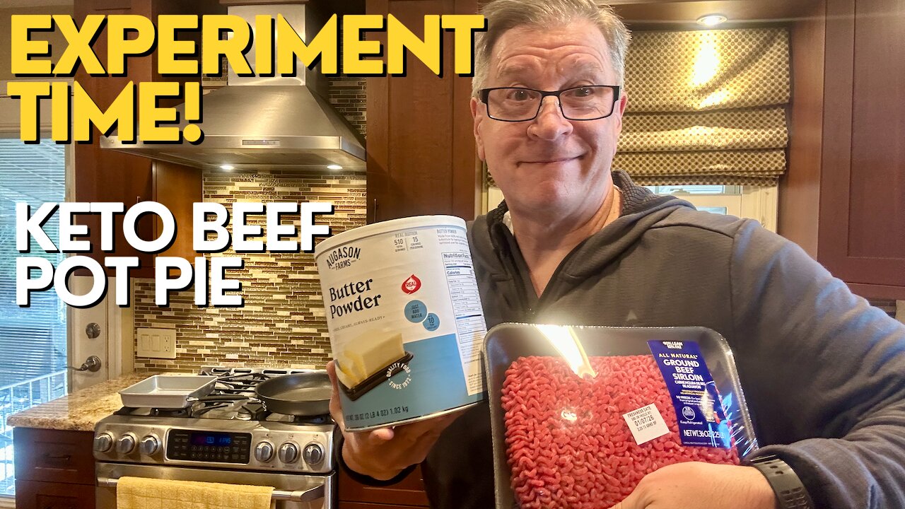 Keto Beef Pot Pie Experiment