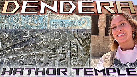 We Explore The Crypt at The Temple of Hathor, Dendera | Expedition and Research