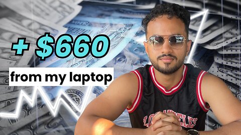 $660 in 1 Hour Doing THIS From My Laptop…