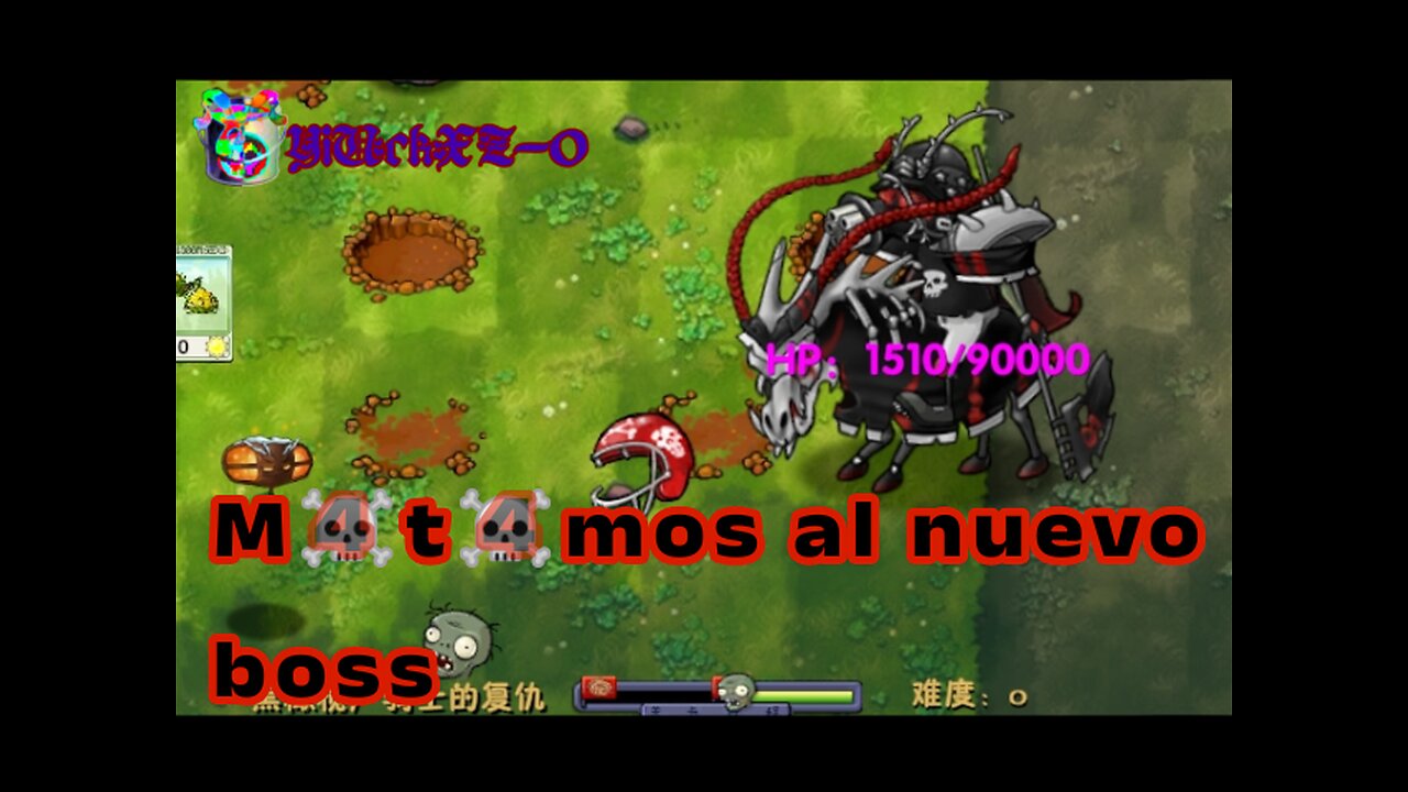 Derrotamos al caballero oscuro Pvz Fusion