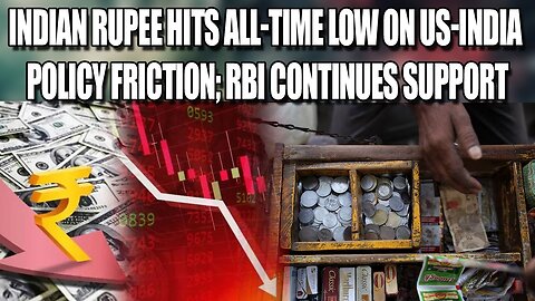 LIVE: 30-09-25 | “INDIAN RUPEE HITS ALL-TIME LOW ON US-INDIA POLICY FRICTION; RBI CONTINUES SUPPORT”