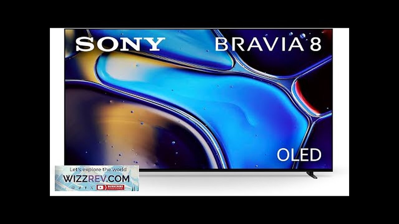 Sony 55 Inch BRAVIA 8 Smart Google TV OLED 4k OLED TV Review