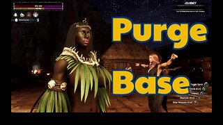 Conan Exiles purge test on new purge base busty boobs