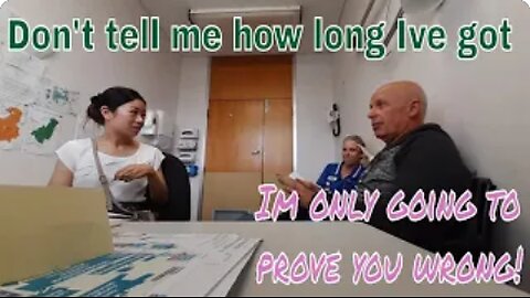 I told them- "I don't want to know how long Ive got" -Cancer update!