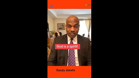 God is a spirit!