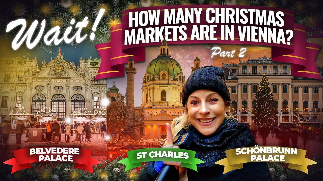 Wait… How Many Christmas Markets Are In VIENNA? 🎄✨| Part 2 | Vienna Adventure Cont'd | Austria