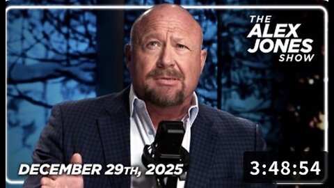 12 29 25 ALEX JONES Tampon Tim Panics AfterHe Is ConnectedTo $24 Billion Stolen By Somalis