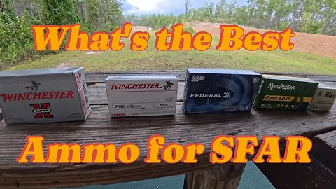 Finding the Best Ammo for the Ruger SFAR