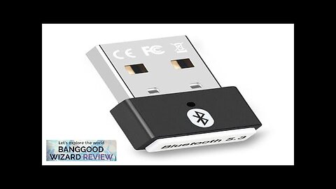 USB bluetooth 5.3 Receiver Dongle Adapter Wireless Speaker Audio Mouse Keyboard Connector Review