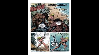 Rahan. Episode 144. By Roger Lecureux. The Human bait. A Puke(TM) Comic.