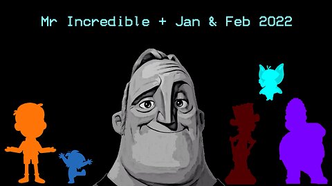 Mr Incredible + Jan & Feb 2022