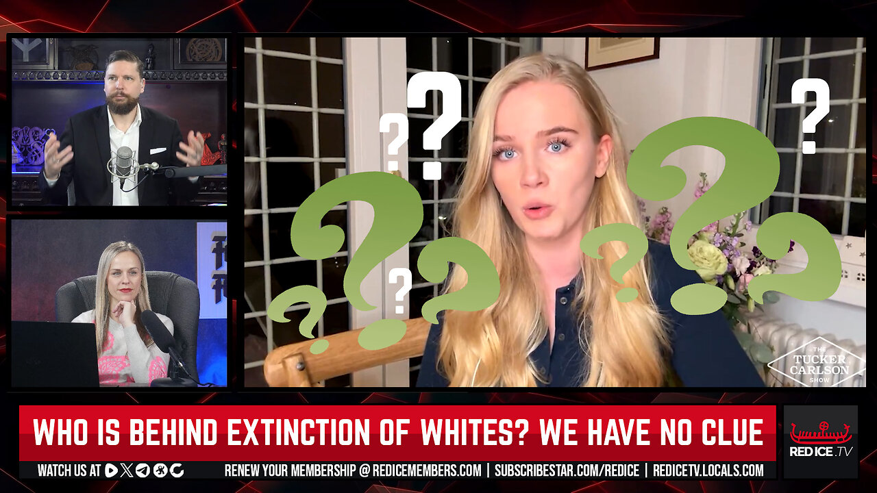Who Is Behind Extinction of Whites? We Have No Clue