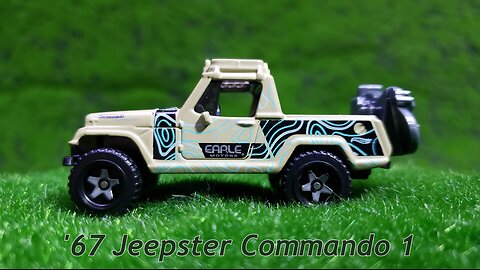 Exploring the Iconic 1967 Jeepster Commando: A Classic Diecast Adventure! Hot Wheels FYB53