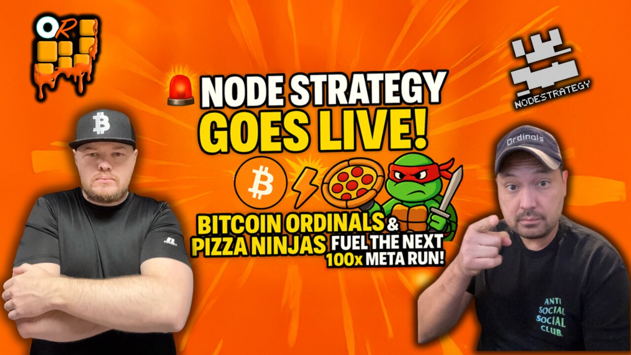 🚨MASSIVE Node Strategy Going LIVE?! 🔥 Bitcoin Ordinals Igniting the Next 100x Q4 META!