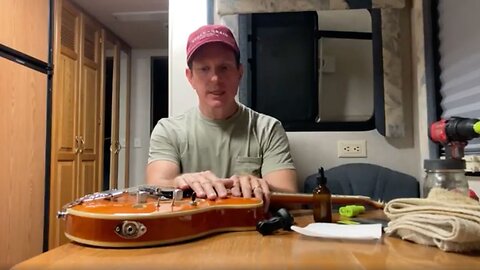 Restringing Chosette, RV Battery Chaos, & New Friends on the Road | Blakgraz Travels & Music