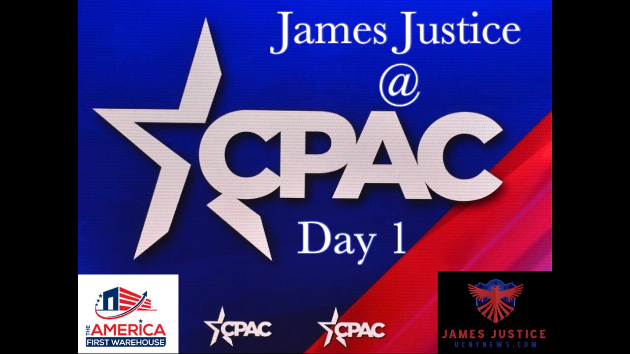 James Justice at CPAC 2025 Day 1 #ucnynews