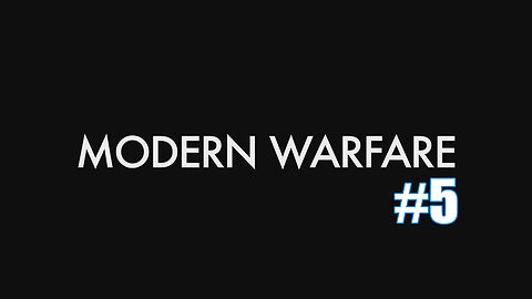 Call of Duty: Modern Warfare 2019 Part 5