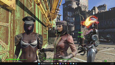 Fallout 4 underwear Diamond city Piper no nipples show me the money
			