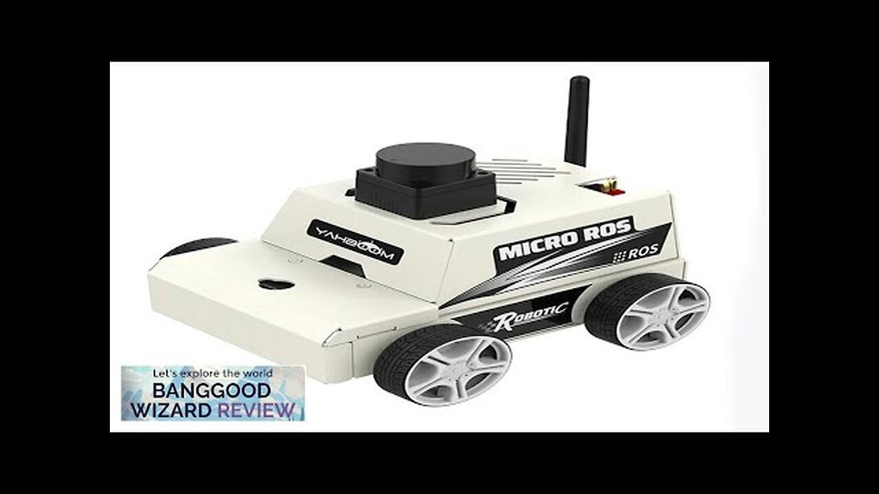 Yahboom MicroROS Educational Robot Car Use Virtual Machine Control SLAM Mapping Navigation Review