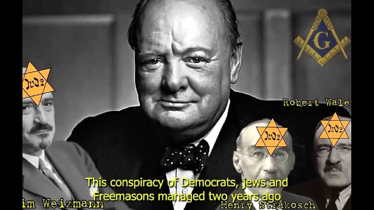 HITLER CALLS CHURCHILL A LAZY BUM 👊