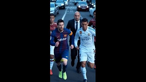 ronaldo and messi vadalism