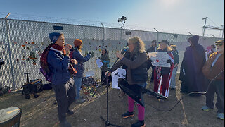 “You do not have to do this” protesters sing outside Broadview ICE facility