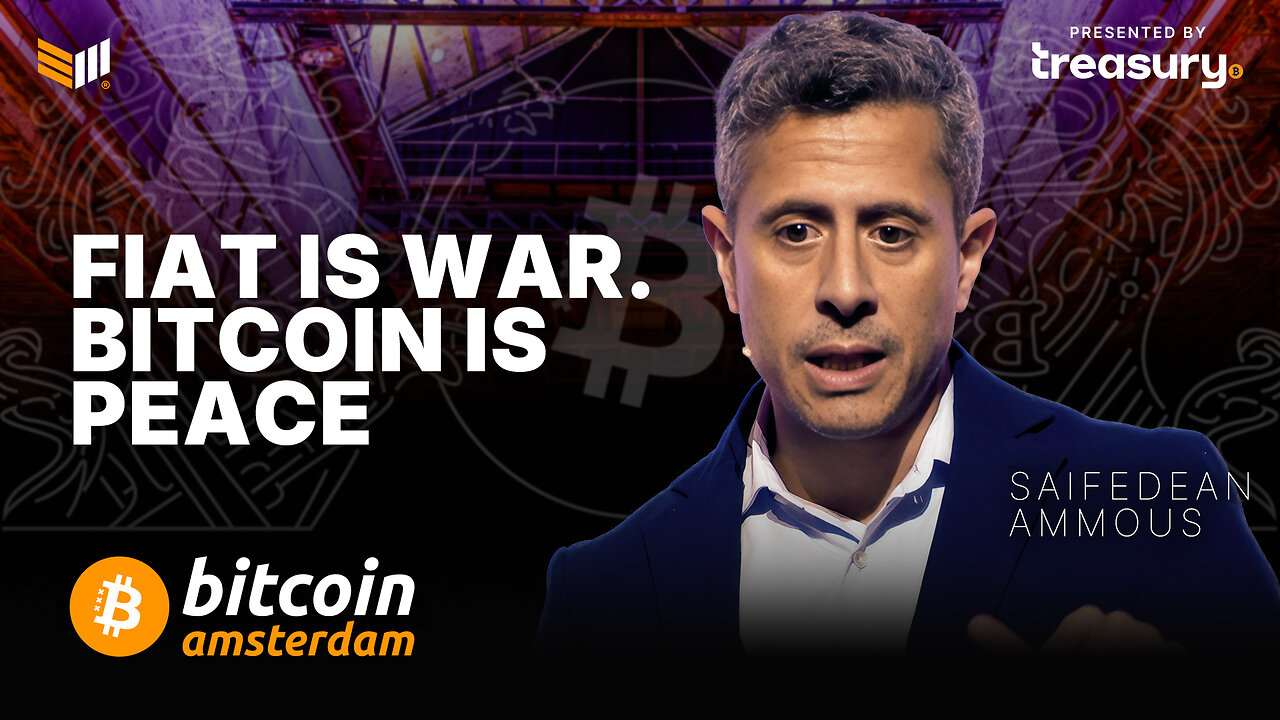 Saifedean Ammous Bitcoin Amsterdam 2025 Keynote Speech