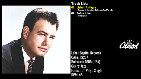 Nelson Riddle & His Orchestra – Lisbon Antigua (Full Record) – 1955 – CAT.# F3287