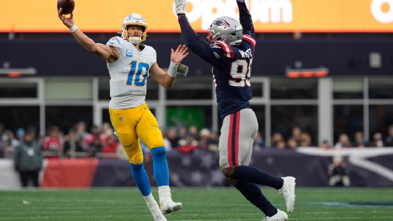 Los Angeles Chargers Vs. New England Patriots Week 17 Highlights | 2024