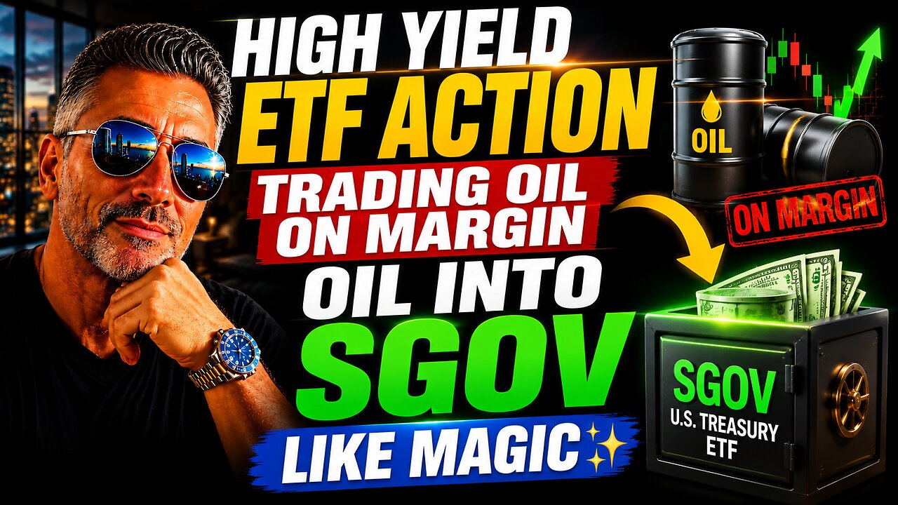 High Yield ETF Action Trading Oil on Margin Oil Into SGOV Like Magic!