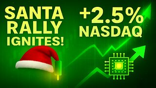 Santa Claus Rally IGNITES! Nasdaq +2.5% — Chip Stocks Take Over!