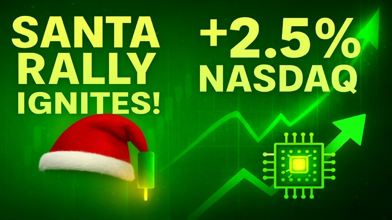 Santa Claus Rally IGNITES! Nasdaq +2.5% — Chip Stocks Take Over!