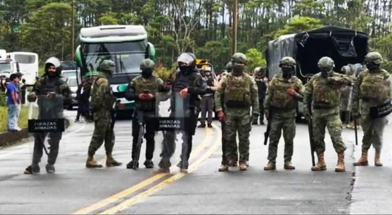 ECUADOR. Brutalidad policial y cierre de carreteras en Paro Nacional