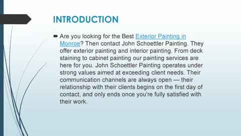 Best Exterior Painting in Monroe