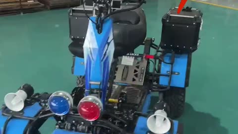 4x4 Hybrid Patrol Scooter