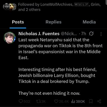 Nick Fuentes blocked me on twitter lmfao