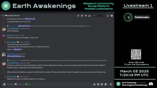 Earth Awakenings - Livestream 1 - #3017