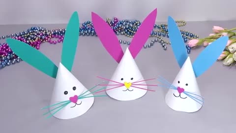 Easter Craft Ideas _ Paper RABBIT _ Paper Crafts easy