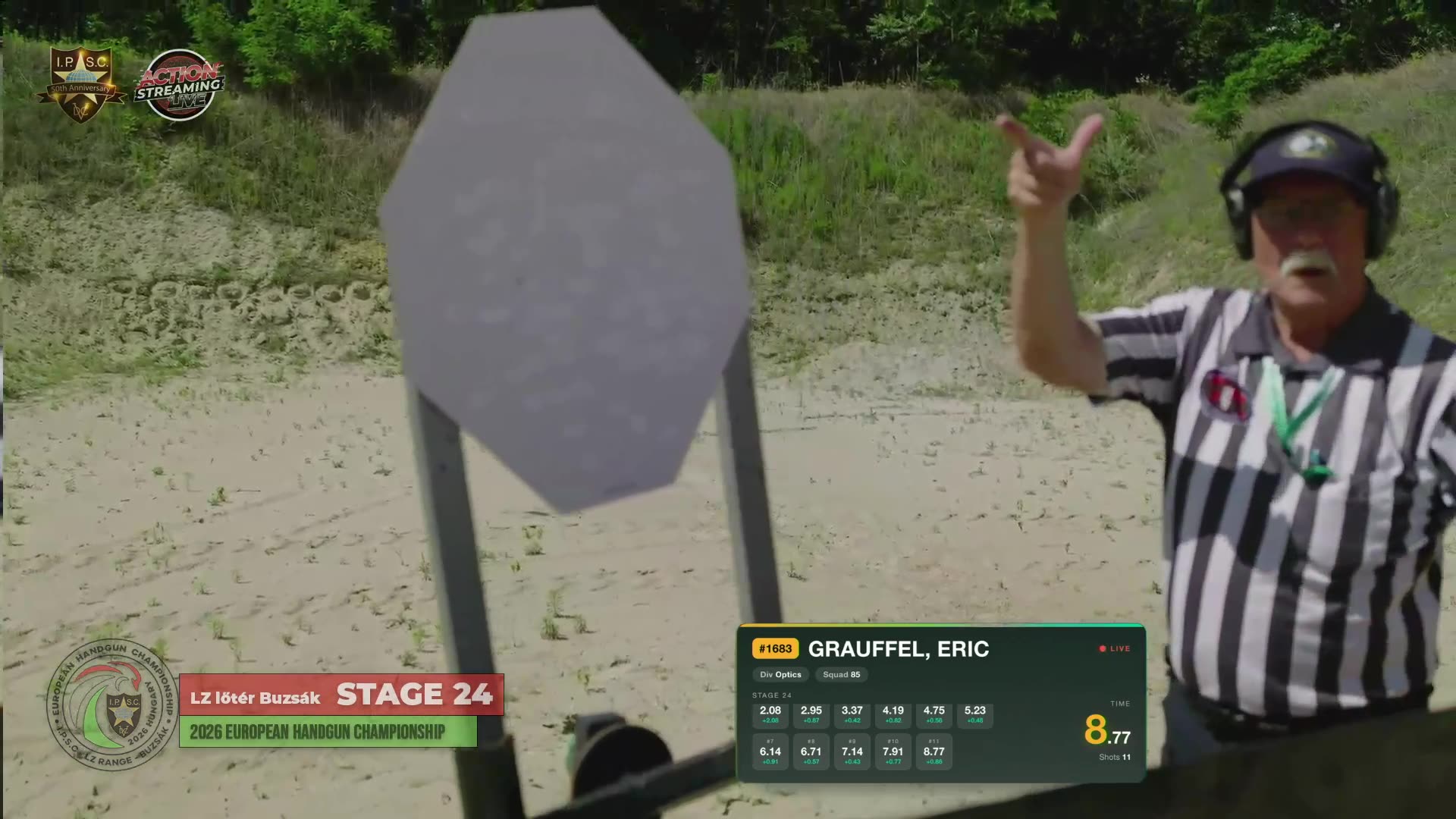 June 12 Morning/Afternoon - European Handgun Championships 2026 (EHC)