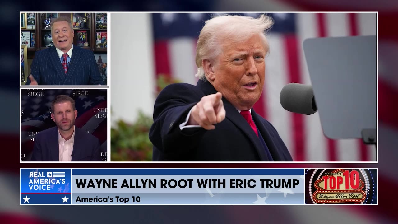America's Top 10 for 10/18/25 - Segment 3 - Interview With Eric Trump