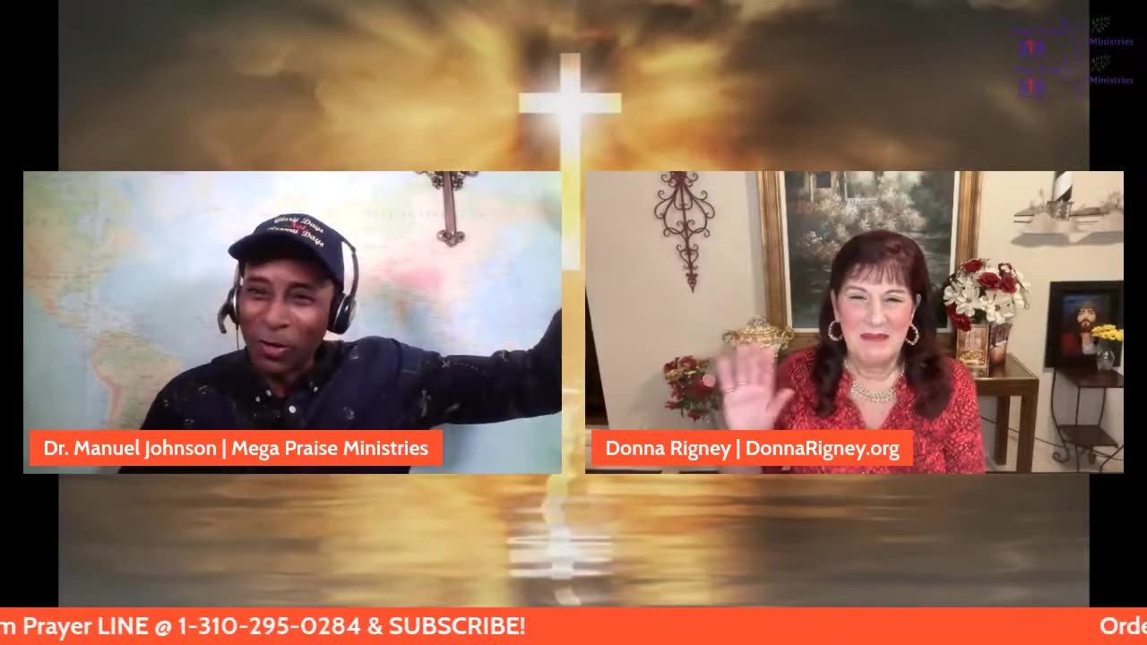 Dr. Manuel Johnson & Donna Rigney: PROPHECY!! - Powerful Word 4 Ca & USA! - 1/16/2025