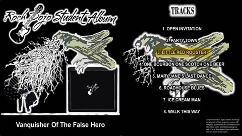 Rock Dojo Student Album #41 " Vanquisher Of The False Hero"