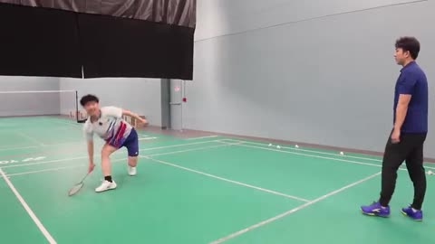 Push off from the opposite leg The Badminton FOOTWORK SECRET Nobody Tells You