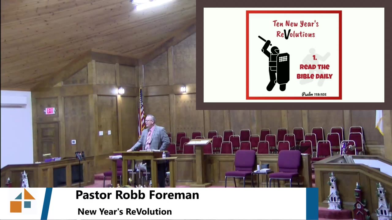 Pastor Robb Foreman // New Year's ReVolution // 1/1/2025